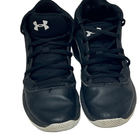 Under Armour Boys black Mid Top Athletic Sneaker Shoe size 4.5 - Picture 5 of 5